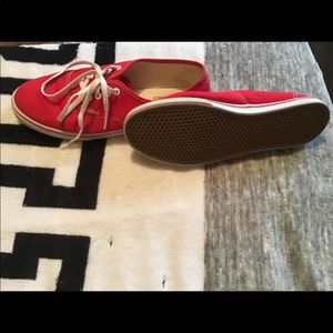 Red Vans